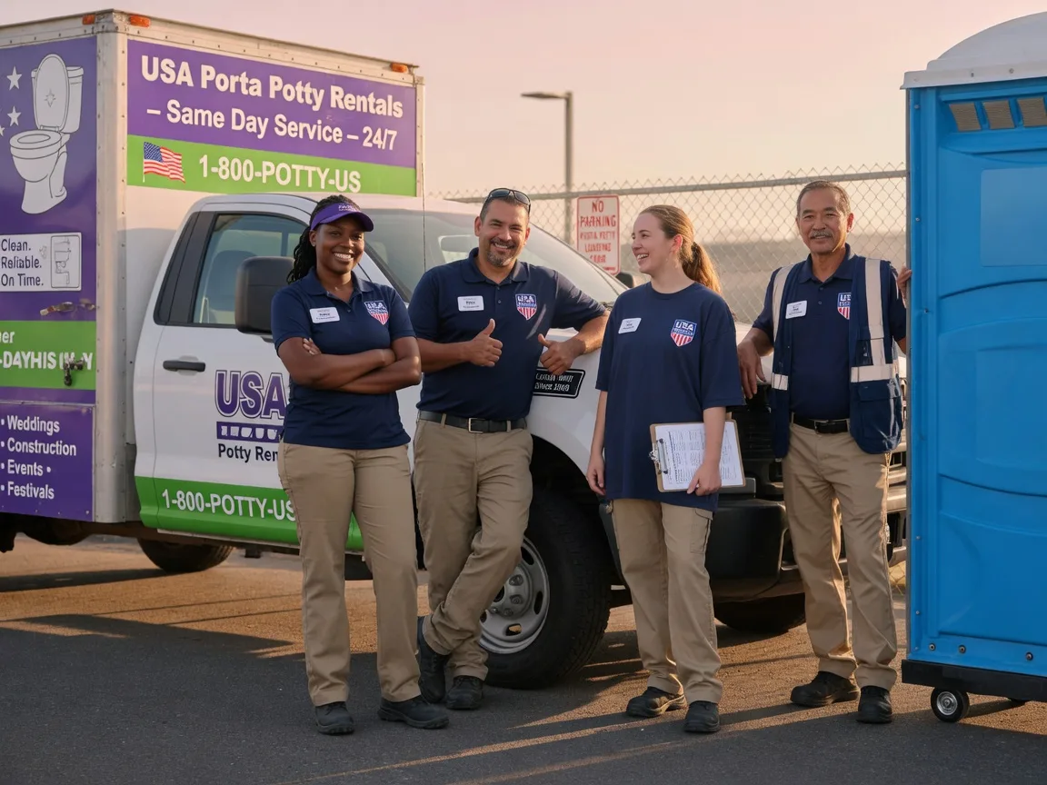 Porta Potty Rental company in Healdsburg, CA